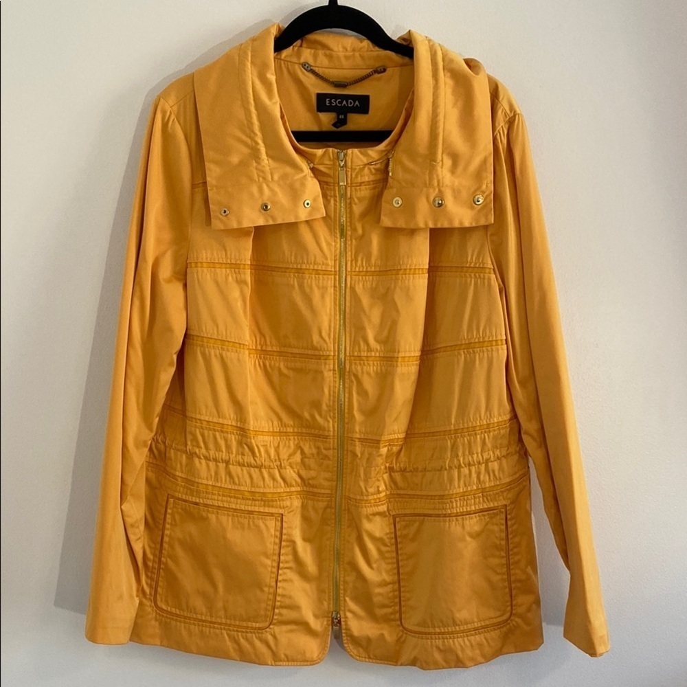 Escada Yellow Utility Jacket